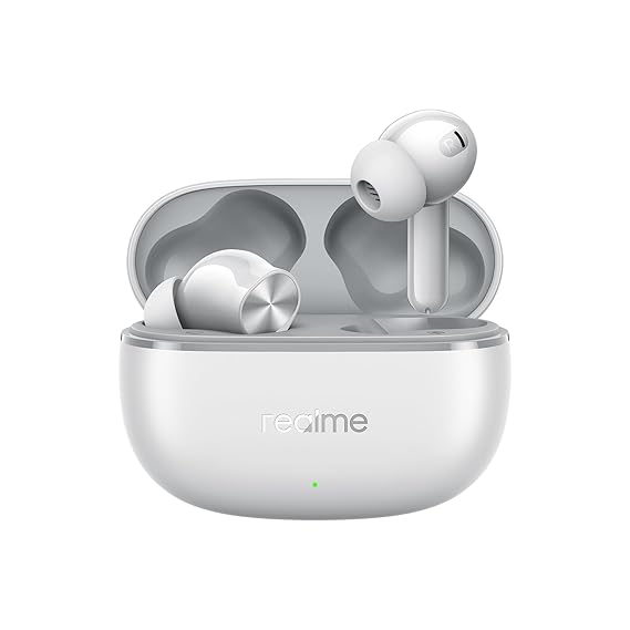 realme Buds T200 Lite Bluetooth in Ear Earbuds,4 Mic, AI ENC for Calls,48 Hours Total Playback with Fast Charging and Low Latency Gaming TWS,Google Fast Pair, with mic