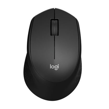 Logitech M331 Silent Plus Wireless Mouse, 2.4GHz with USB Nano Receiver, 1000 DPI Optical Tracking, 3 Buttons, 24 Month Life Battery, PC/Mac/Laptop