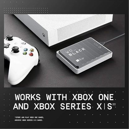 WD_Black  P10 Game Drive Portable External Hard Drive Compatible with Ps4 Xbox One Pc and Mac