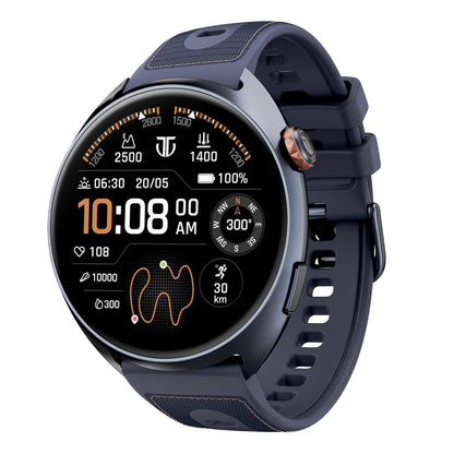 Titan Celestor 2.0 Smartwatch with 1.43" inch AMOLED Display, Dual Band GPS, ABC, Offline Maps, 5 ATM, Training Load & Readiness, Running Courses, Offline Music, TitanQ, Hybrid Strap?