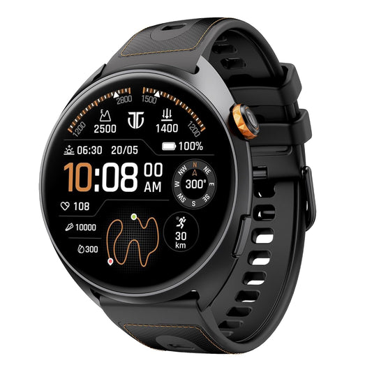 Titan Celestor 2.0 Smartwatch with 1.43" inch AMOLED Display, Dual Band GPS, ABC, Offline Maps, 5 ATM, Training Load & Readiness, Running Courses, Offline Music, TitanQ, Hybrid Strap?