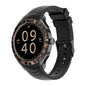 Fastrack Ella Women Smartwatch with 1.2" inch AMOLED Display,Patterned Bezel,AI Watchface & AI Chat,Functional Crown,24/7 Health Suite,BT Calling,SpO2,HRM,IP68, Multiple Menu Styles,Games