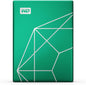 WD My Passport WDBJXT0020BGN-WESN 2TB 20th Anniversary Emerald Drive Portable Hard Drive USB-C with Backup Software and Password Protection