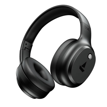 boAt 2025 Launch Rockerz 421, 40H Battery, Low Latency(40Ms), 40Mm Drivers, Enx Tech, Stream Ad Free Music via App Support, Bluetooth Headphones, Wireless Over Ear Headphone with Mic