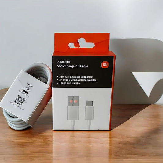 USB to Type C 33W Cable, 3A Charging Cable with Up to 180 Mbps Speed Data Transfer & Sync Cord Compatible with Mi 9,10,11 Pro,CC9 Pro Note 10 Redmi 10T Pro 10i Note White (1 Meter) White