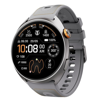 Titan Celestor 2.0 Smartwatch with 1.43" inch AMOLED Display, Dual Band GPS, ABC, Offline Maps, 5 ATM, Training Load & Readiness, Running Courses, Offline Music, TitanQ, Hybrid Strap?