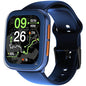 Fastrack Navstar 1.85" AMOLED Square Display Smart Watch with GPS, Offline Voice Command, AI Enabled, 100+ Sports Mode, BT Calling, IP68 Water Resistant Upto 5 Days Battery Life -Midnigt