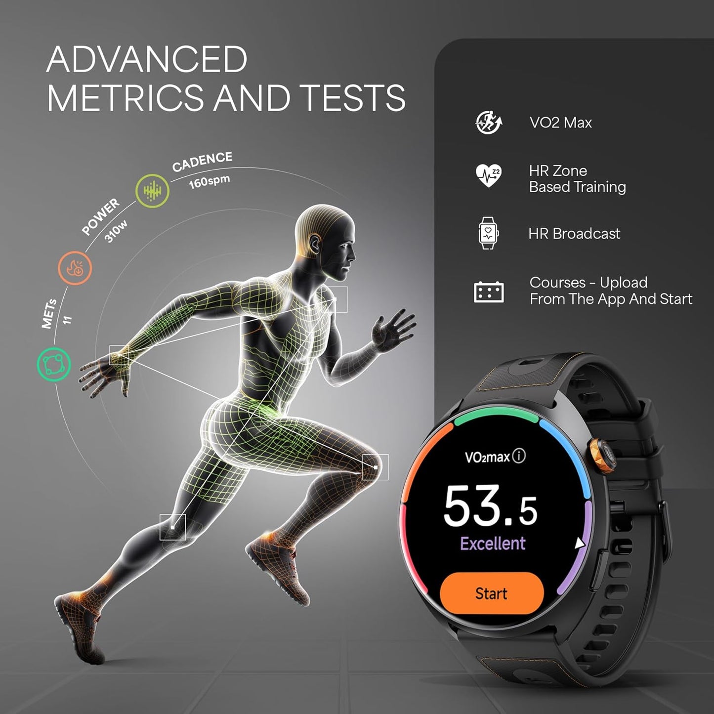 Titan Celestor 2.0 Smartwatch with 1.43" inch AMOLED Display, Dual Band GPS, ABC, Offline Maps, 5 ATM, Training Load & Readiness, Running Courses, Offline Music, TitanQ, Hybrid Strap?