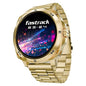 Fastrack Radiant FX3 Smart Watch, 3.63 CM AMOLED Display, Functional Crown, AOD & DND Mode, SingleSync BT Calling, AI Voice Assistant, Women's Health Tracking, 100+ Sports & Smartwatch Faces