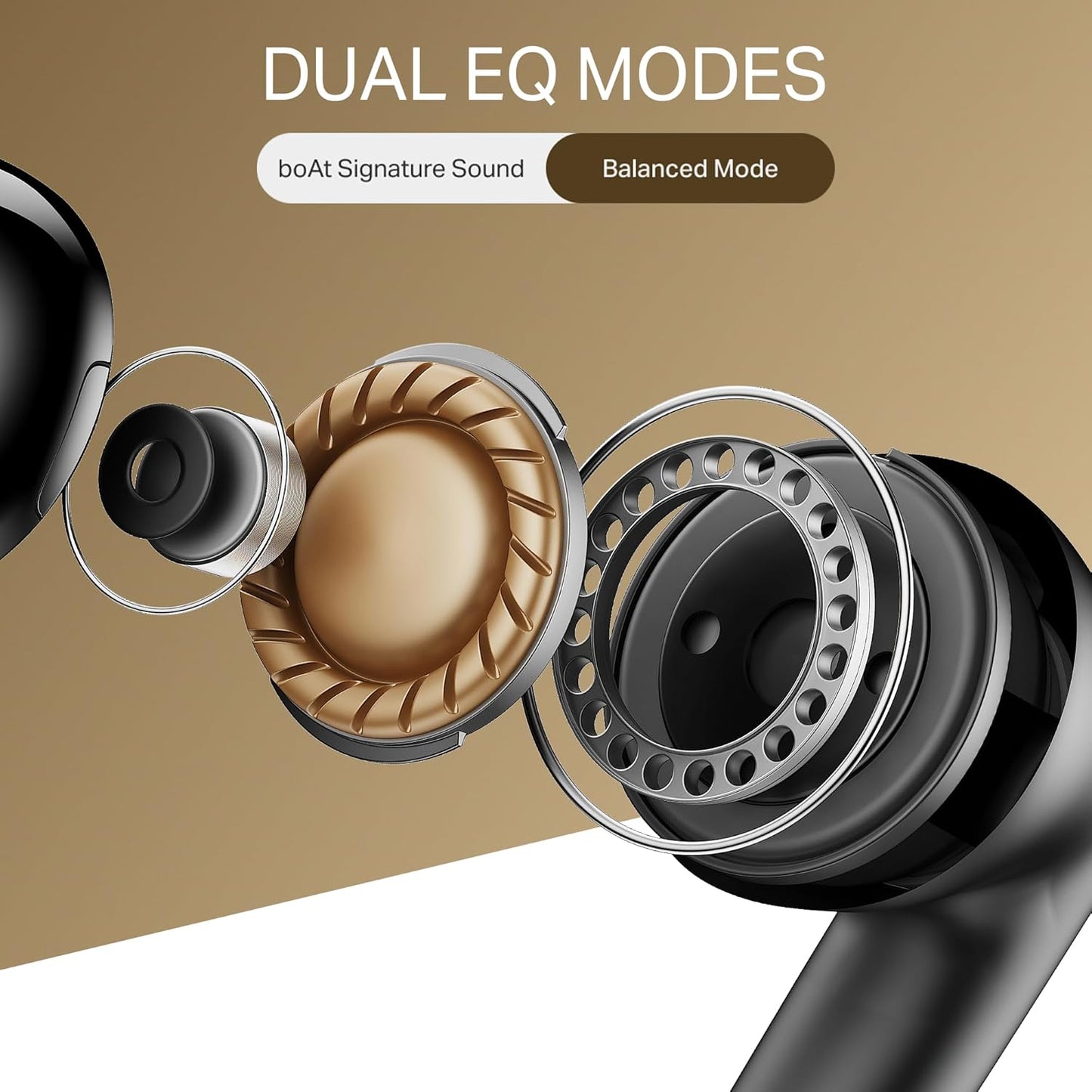 boAt Airdopes 141 Elite ANC (2025), ANC(~35dB), 4Mics ENx Tech, 42H Battery, Fast Charge,Stream Ad Free Music via App Support, IPX5, Bluetooth Earbuds, TWS Ear Buds Wireless Earphones with