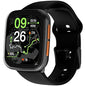Fastrack Navstar 1.85" AMOLED Square Display Smart Watch with GPS, Offline Voice Command, AI Enabled, 100+ Sports Mode, BT Calling, IP68 Water Resistant Upto 5 Days Battery Life -Midnigt