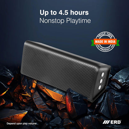 ERD BTS-21 Bluetooth Speaker 10Watt, Wireless Sound & Smart Connectivity Bluetooth Home Audio Speaker