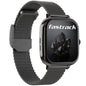 Fastrack Noir Rizz Women Smartwatch with 1.72" inch Ultra HD Display,Womens Health,AI Watchface & AI Chat,Functional Crown,24/7 Health Suite,BT Calling,IP68,Additional Silicone Strap,Games