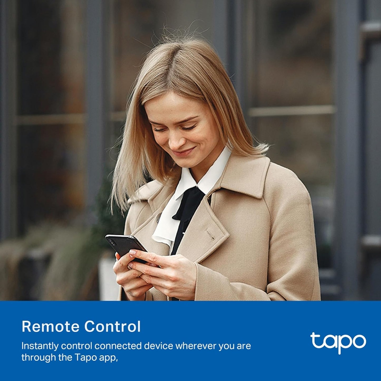 Tapo P110 16A Wi-Fi Smart Plug with Energy Monitoring | Suitable for Large Appliances like Geysers, Microwave Ovens, Air Conditioners (Works with Alexa and Google Assistant)| 4-Way Safety Protection