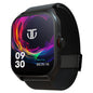 Titan Zeal 1.85" AMOLED Metal Case Smart Watch with BT Calling, SpO2, 100+ Sports Modes, Auto Sports Recognition, Fast Charging Smartwatch for Men & Women with