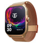 Titan Zeal 1.85" AMOLED Metal Case Smart Watch with BT Calling, SpO2, 100+ Sports Modes, Auto Sports Recognition, Fast Charging Smartwatch for Men & Women with