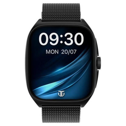 Titan Evolution Smartwatch Comes with 1.85‚Äù AMOLED Display with 390 * 450 Pixel Resolution|SingleSync BT Calling|AI Voice Assistant|100+ Sports Modes and Watchfaces|Upto 7 Day Battery|IP68