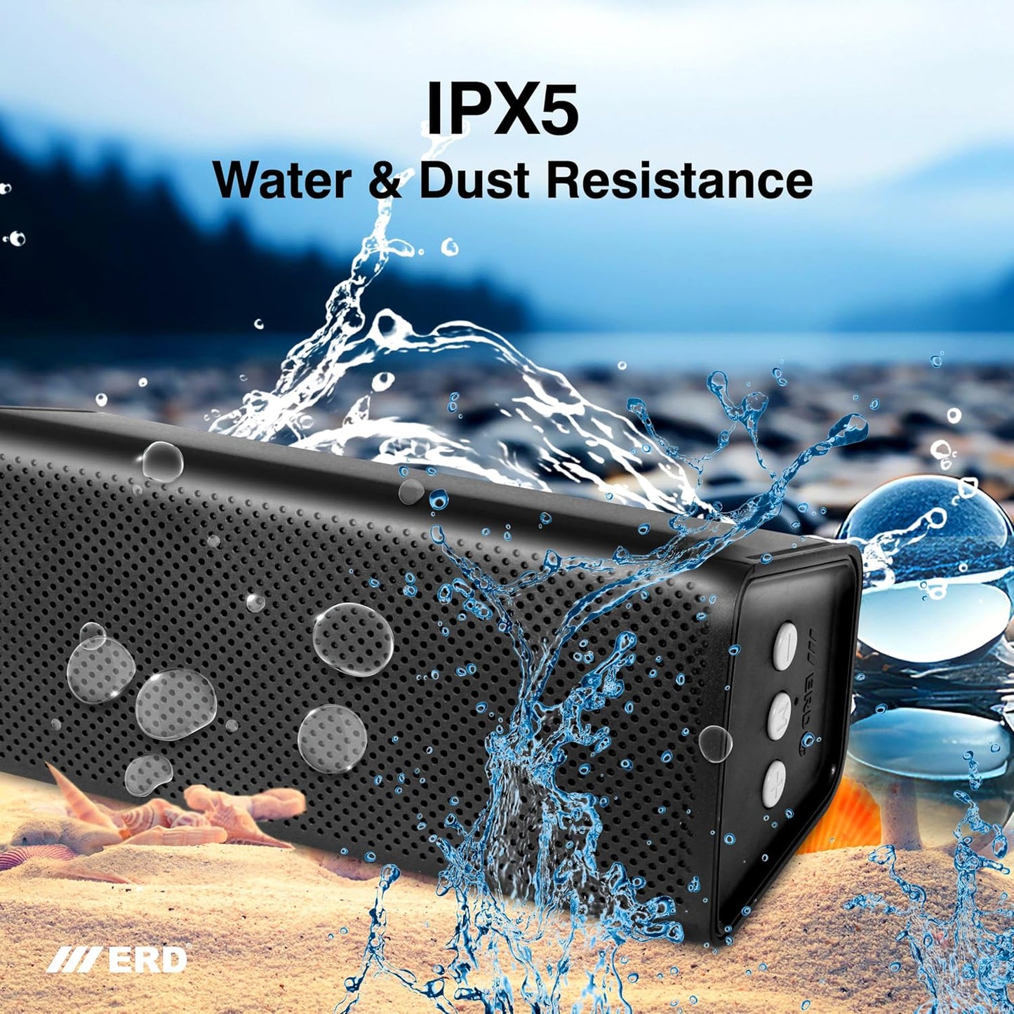 ERD BTS-21 Bluetooth Speaker 10Watt, Wireless Sound & Smart Connectivity Bluetooth Home Audio Speaker