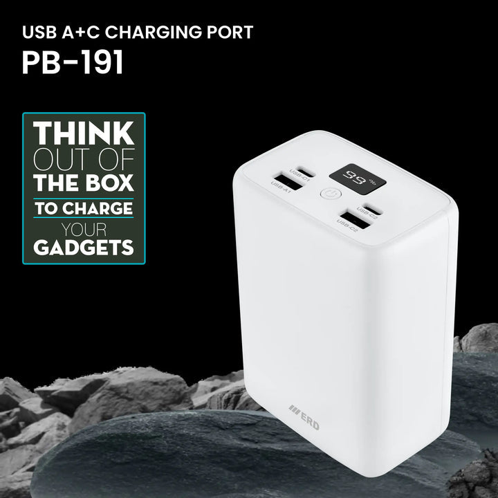 ERD PB-191 Power Bank 30000 mAh (25W)