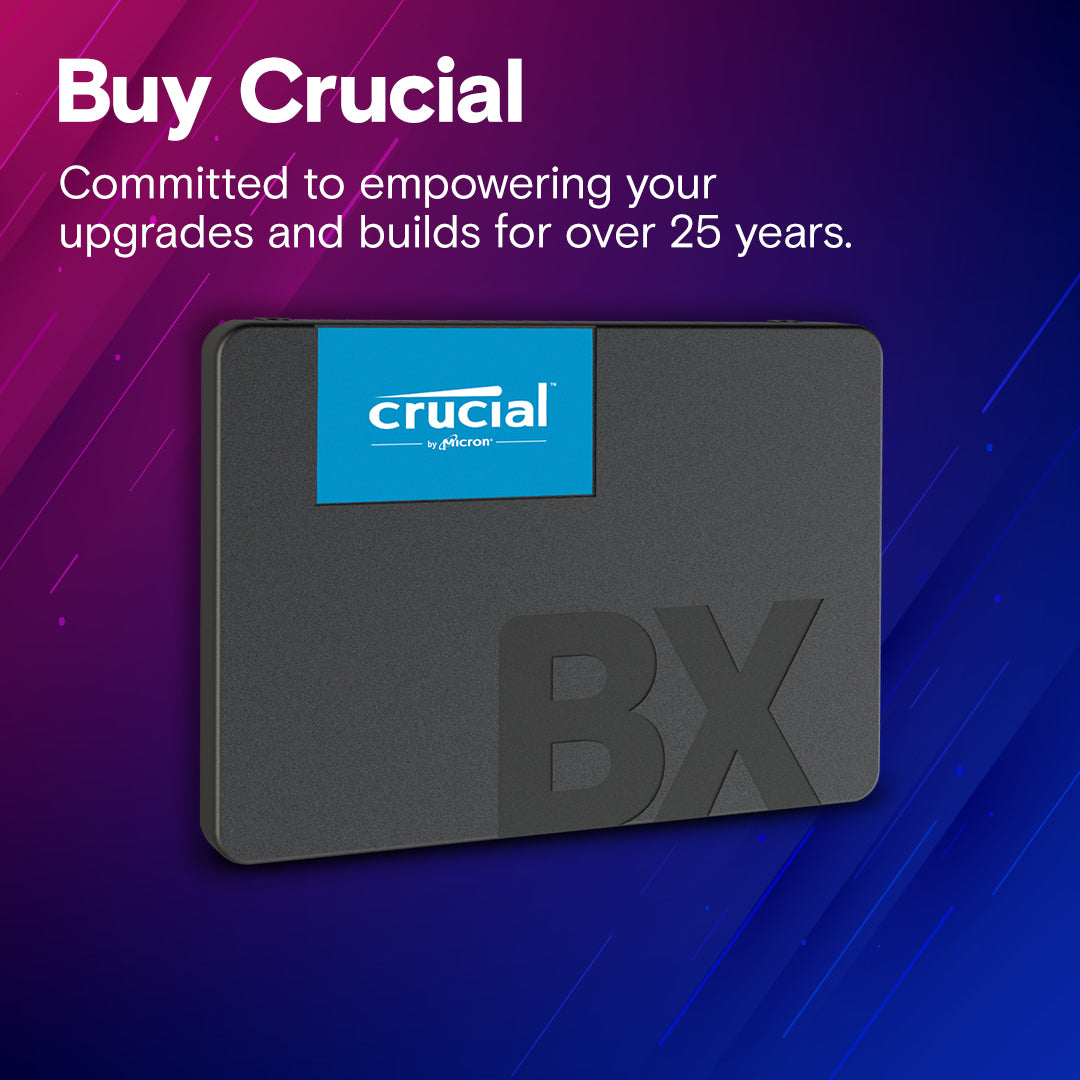 Crucial BX500 3D NAND SATA 2.5-inch SSD