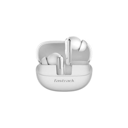 Fastrack Fpods FZ500 Pro |BT V5.4 |ANC Up to 30db|50 Hrs Play Time |Quad mic ENC | Low Latency Gaming Mode - 40ms|10mm Bass Drivers|3C NitroFast Charge -200 Mins in 10 Mins |IPX4 Rating