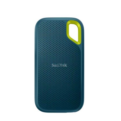 SanDisk 1TB Extreme Portable SSD 1050MB/s R, 1000MB/s W,Upto 2 Meter Drop Protection with IP55 Water/dust Resistance, HW Encryption, PC,MAC & TypeC Smartphone Compatible, 5Y Warranty, Usb,External SSD