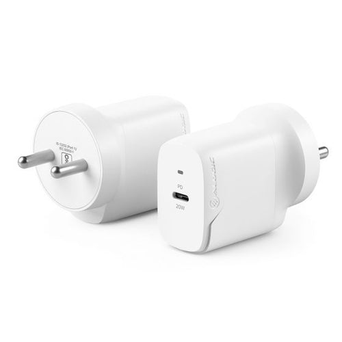 ALOGIC 1X20 Rapid Power 20W‚ÄØUSB-C Compact Wall Charger