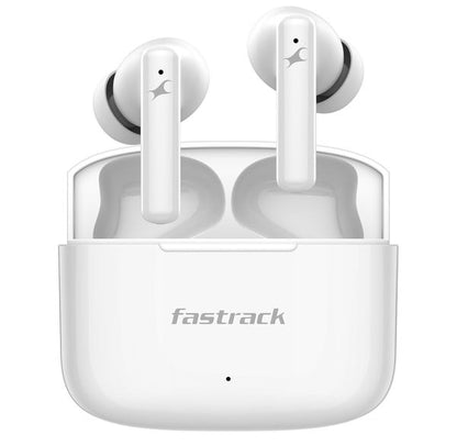 Fastrack Fpods FQ100 Pro|50 Hrs Play Time |ANC Quad mic ENC | Low Latency Gaming Mode - 40ms | 13mm Extra Deep Bass Drivers |InstaSync| NitroFast Charge -200 Mins in 10 Mins|BT5.4|IPX4