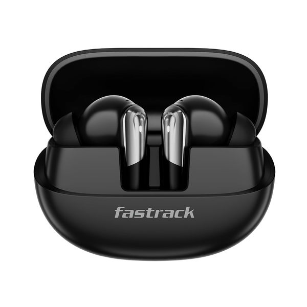 Fastrack Fpods FZ500 Pro |BT V5.4 |ANC Up to 30db|50 Hrs Play Time |Quad mic ENC | Low Latency Gaming Mode - 40ms|10mm Bass Drivers|3C NitroFast Charge -200 Mins in 10 Mins |IPX4 Rating