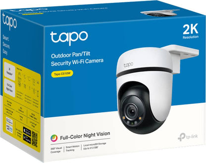 TP-Link Tapo C510W Outdoor Pan/Tilt Wifi 1080p 2K WiFi Security Camera  (512 GB, 1 Channel)