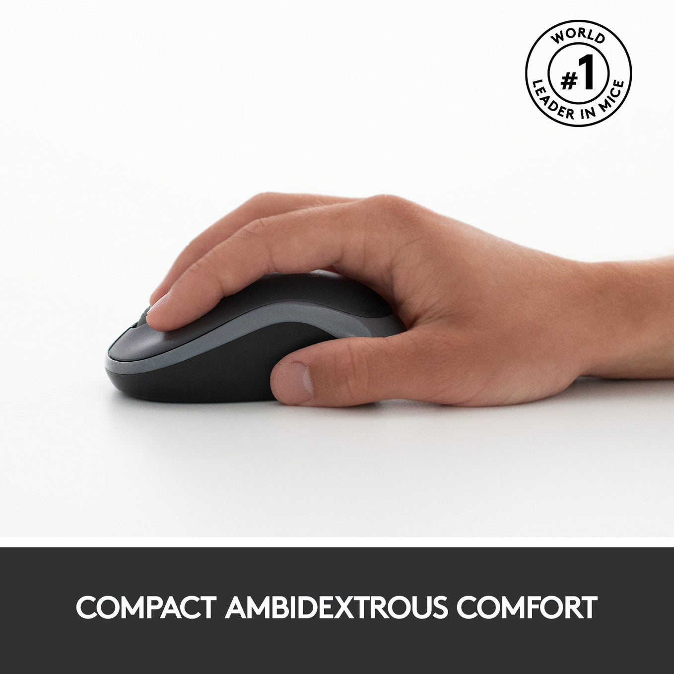 Logitech MK275 Mouse & Keyboard Combo, Spill-resistant Design Wireless Laptop Keyboard