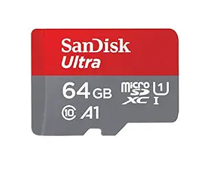 SanDisk Ultra® microSDXC™ UHS-I card, 64GB, 140MB/s R, 10 Y Warranty, for Smartphones